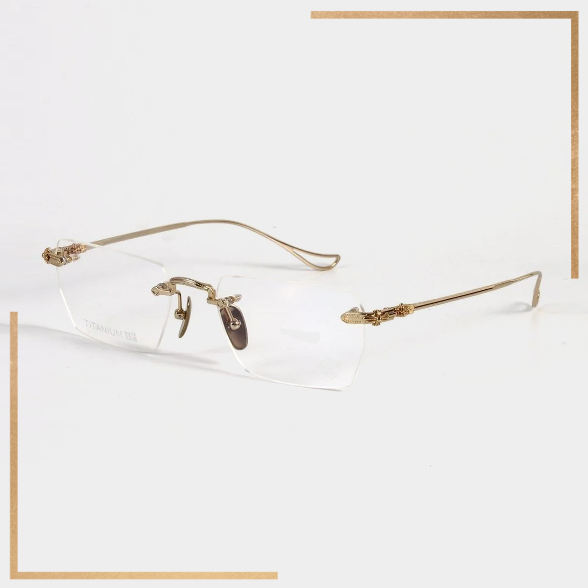 Kính Chrome Hearts Sinnergasm II SS Gold