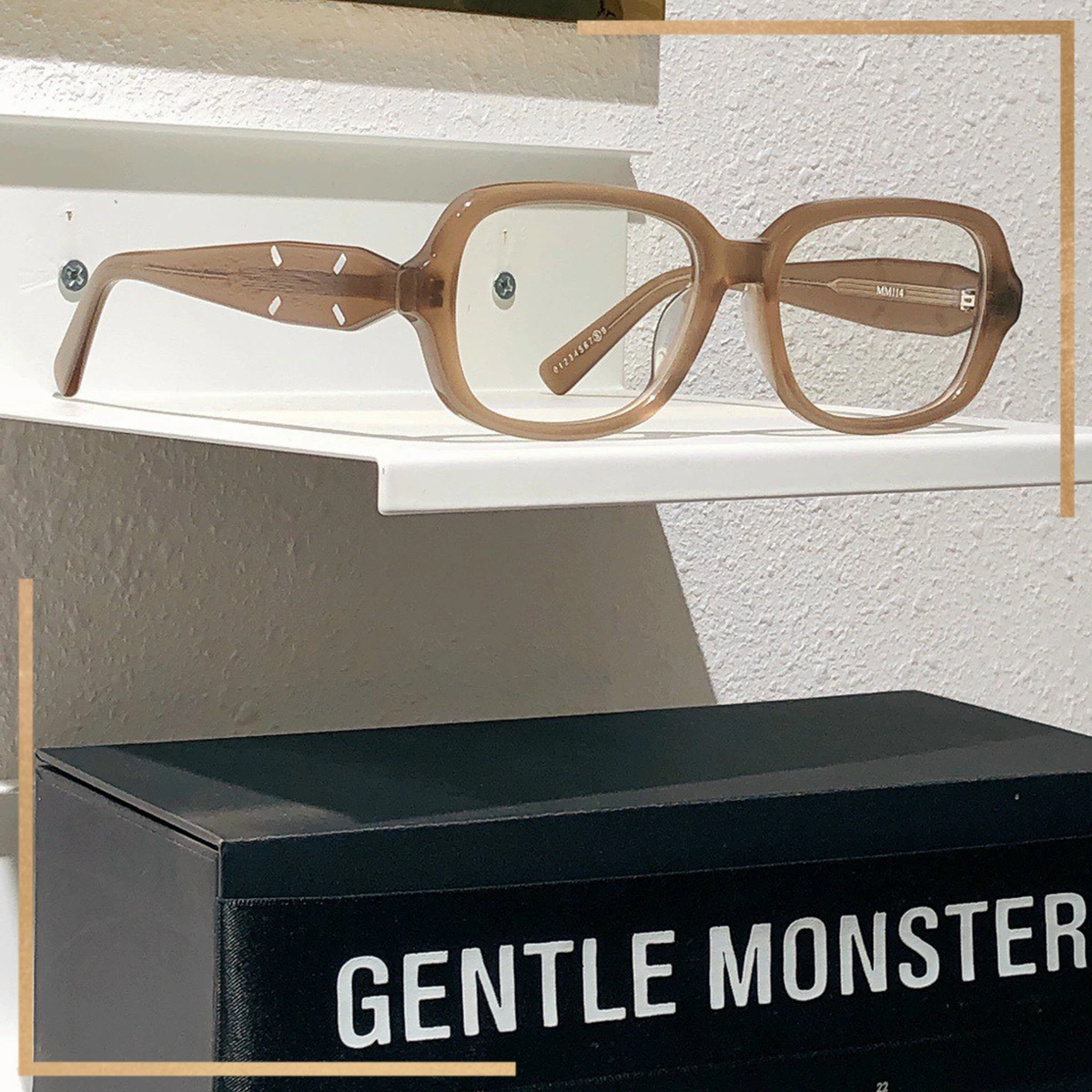 Kính Gentle Monster Maison Margiela MM114 BRC9 Nâu