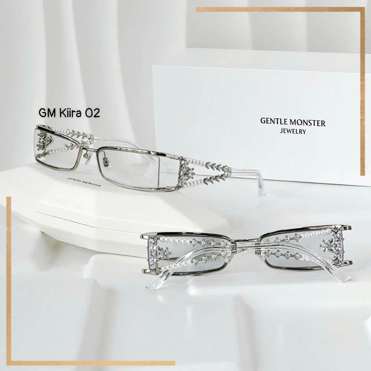 Kính Gentle Monster Kiira 02 Bạc