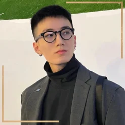 Kính HHGR Ronz 01 Đen